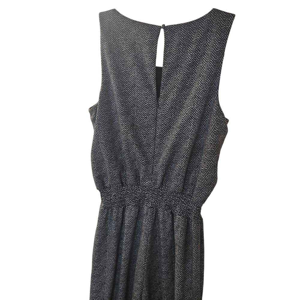 Vince Camuto Womens Sleeveless Jumpsuit Chic Wide Leg Black White Size Small - Picture 9 of 11